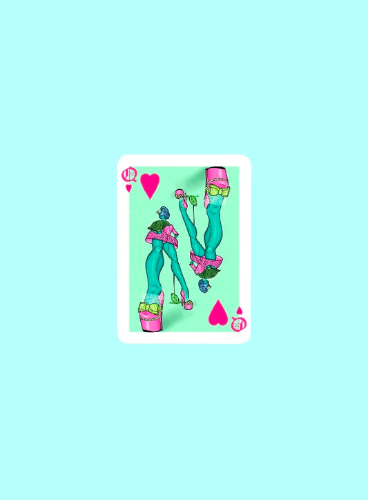 Queen of Hearts Stickers
