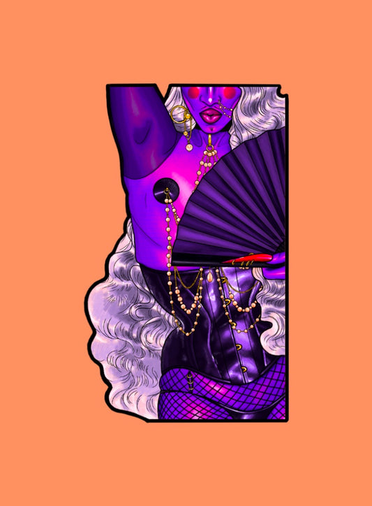 Enby Royalty Wall Sticker