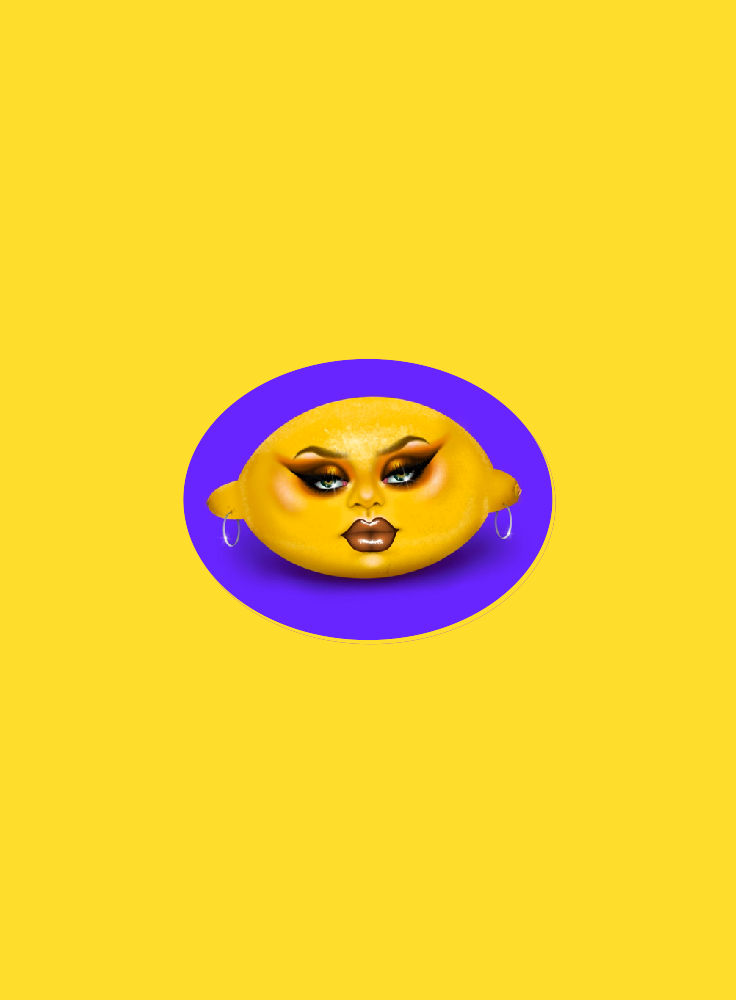 Sassy Lemon Sticker